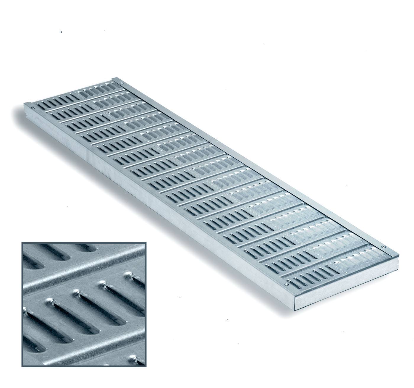 Grilles de ventilation des céréales pour stockage à plat LES MERGERS