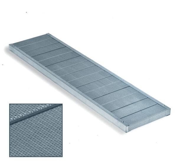Grilles de ventilation des céréales pour stockage à plat les mergers