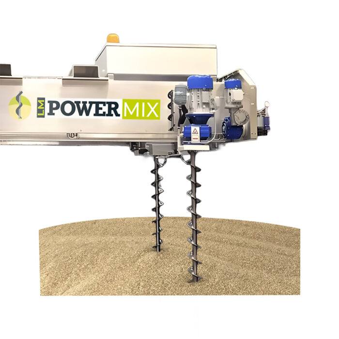 Vis mélangeuse pour séchage à plat